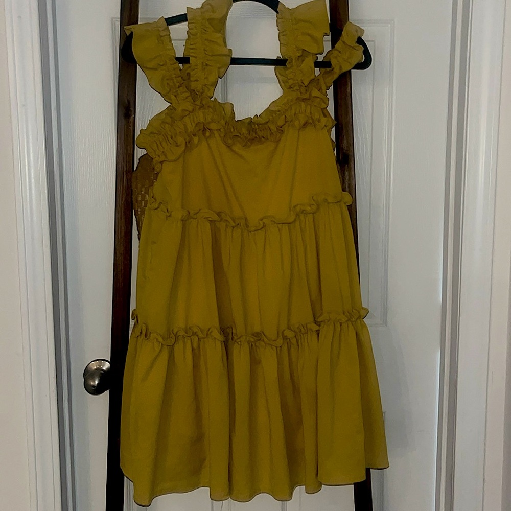 Listicle baby doll dress